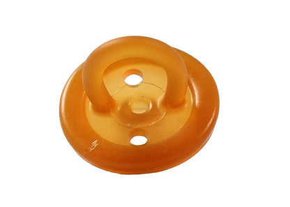 SWEETIE Rubber Orthodontic Pacifier 2 Count 6-12 Months Original Natural Rubber Pacifier
