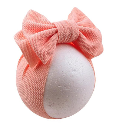 Bows for Baby Girls Headband, Newborn Bows Headbands Baby Hair Bows Hairbands Hair Accessories.(FD104-Mint Peach)