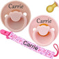 Personalized Pacifiers with Name to Toddlers, Customized Baby Pacifiers for Babies, Aged 0-6 Months, BPA Free