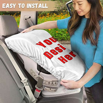 Custom Design Baby Car Seat Cover, Keeps Toddler Cool, Fits Most Car Seats, Easy Installation, Space-Saving Design