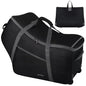 Car Seat Travel Bag with Wheels Fits All Nuna Pipa car seat and Base, Chicco Keyfit 35 and Anti-rebound Bar Base, Doona travel bag, Padded Infant Gate Check Bag with side pocket, Bumper Feet
