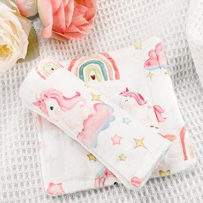 Baby Car Seat Strap Cover 2 Pack Unicorn Car Seat Straps Shoulder Pads, Seat Belt Cushions Pads for Infant Car Seats, Stroller, Pushchair