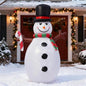 5FT Christmas Inflatables Outdoor Decoration, Snowman Inflatable Christmas Decorations Yard Decor Christmas Party Outdoor, Garden, Lawn