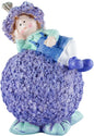 Lavender Outdoor Garden Resin Statues - Couple Boy & Girl Figurines, Ideal for Patio, Lawn, Garden & Courtyard Decor, Valentine's Day Home Ornament, for Parents & Friends