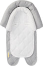 GoldBug Baby & Toddler 2-in-1 Duo Head Support for Car Seats - Grey