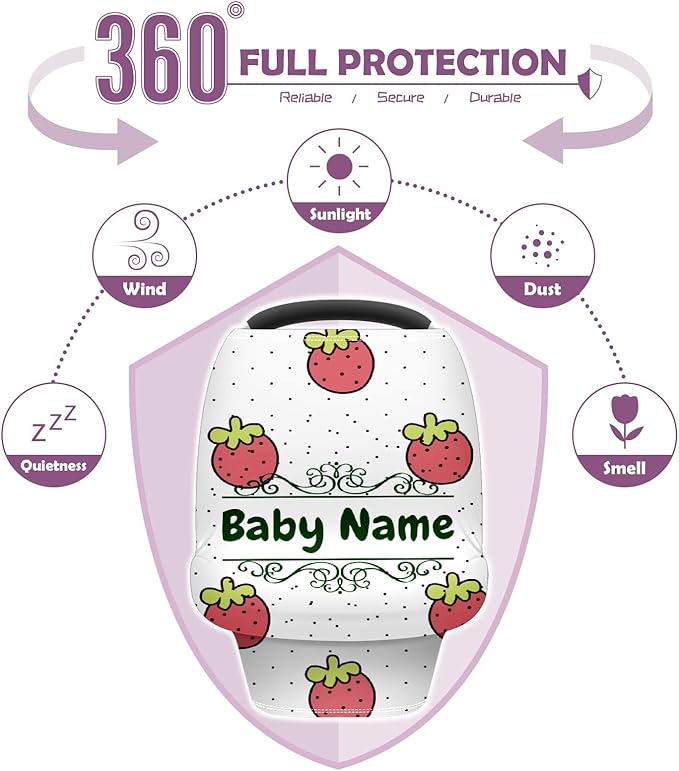 Baby Car Seat Stroller Cover Nursing Cover New Mom Breastfeeding Scarf Soft Stretchy Infant Carrier Cover Car Canopy Coverage