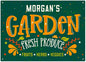 Custom Garden Signs, Personalized Sign for Garden, Ideal for Mom, Mother Or Christmas Gift Sign, 10x14 Inches, Rust Free .040 Aluminum, Fade Resistant, Made in USA by Sigo Signs