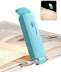 DEWENWILS USB Rechargeable Book Light for Reading in Bed, LED Book Reading Lights with Clip, Perfect for Bookworms, Kids, Warm White, Brightness Adjustable (Blue)