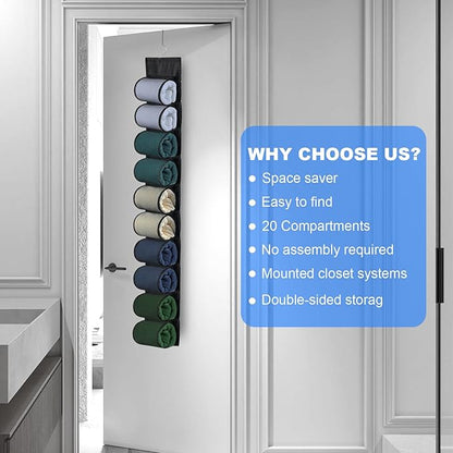 Legging Organizer for Closet Hanging, Hanging Legging Organizer, Legging