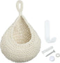 PATIKIL Hanging Fruit Baskets for Kitchen, Medium Size Teardrop Home Decor