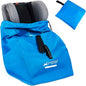 Car Seat Travel Bag for Airplane, Large Waterproof Car Seat Bags Fits Most Infant Car Seats, Convertible Car Seats, Booster Seats, Car Seat Bases, Adjustable Shoulder Strap, Blue