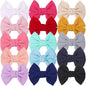 XIMA 15pcs Hair Bow Clips Fabric Princess's Hair Accessories for Baby Girl Toddlers Teens Kids Womens