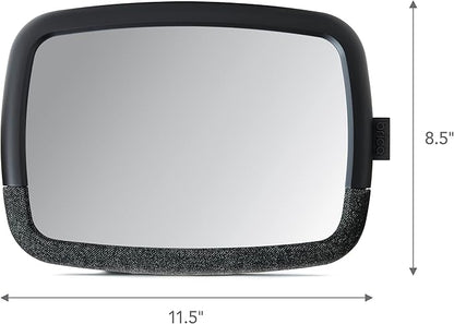 Munchkin Baby Car Mirror for Rear Facing Car Seats,Pivot 360 Baby in-Sight Adjustable Auto Mirror,Black,(Pack of 4)