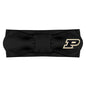 Creative Knitwear Purdue Boilermakers Infant Girls Black Solid Hair Knot Headband Embroidered Logo - Size Newborn - 4T