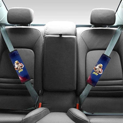 AFPANQZ Eagle 250 Years Universal Seat Belt Cover 2 Pack Truck Vans Sedans SUVs Seat Belt Pad Cushion for Women Girls Comfortable Shoulder Protectors