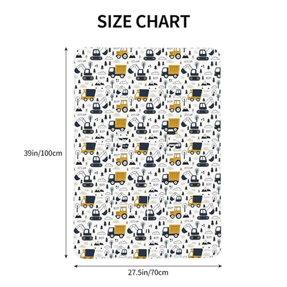 Cars Truck Tractor Baby Car Seat Canopy Nursing Cover for Newborn Car Seat Breastfeeding Covers Blanket Newborn Shower Gift