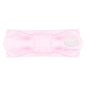 Creative Knitwear Georgia Bulldogs Infant Girls Pink Solid Hair Knot Headband Embroidered Logo - Size Newborn - 4T