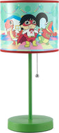 Ryan's World Stick Table Kids Lamp with Pull Chain Themed Printed Decorative Shade