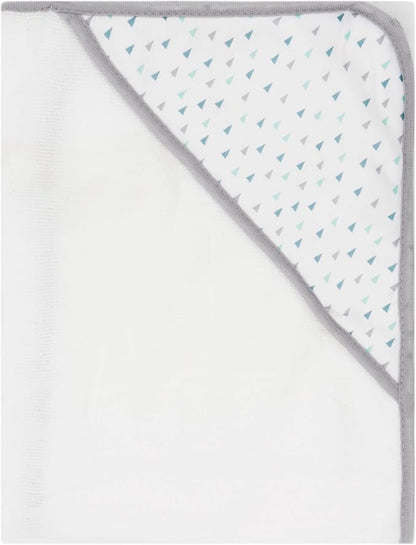 Hooded Baby Towels 3-Pack – Soft Baby Bath Towels with Hood for Newborns & Toddlers, Baby Hooded Towel Set, 30" x 26" (Hippo Cars)