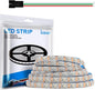 16.4FT WS2812B 5V LED Strip Lights 300 Individual Addressable RGB IC 5050SMD LEDs - Flexible White PCB IP65-60LEDs/m MagicRGB Dream Color for DIY Chasing Color Project (No Power Supply & Controller)