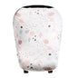 Bayside Multi-Use Cover: Car Seat, Nursing, Stroller - Stretchy Fabric, All-Season, Stylish Designs, Easy Access