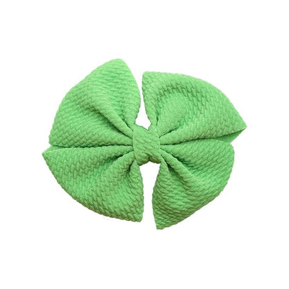 CÉLLOT 40 Pieces 4" Hair Bows Alligator Hair Clips for Baby Girls Toddlers Children Photographic Hair Accessories (20 Colors in Pairs)