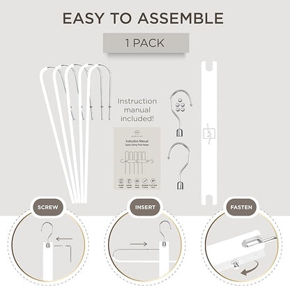 MORALVE Pants Hangers Space Saving