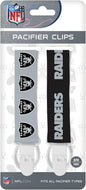 Masterpieces NFL Unisex-Baby 2-Pack Pacifier Clips