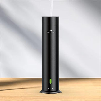 Waterless Essential Oil Diffuser - Home Luxury Scent Diffuser - Remote Control Antal Hayat Cordless Rechargeable Diffuser - 5000 sq. ft Coverage - Essential Oil Diffuser App Control Rechargeable