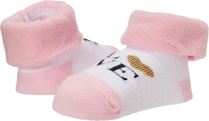 Hudson Baby Girl's Headband and Socks Giftset