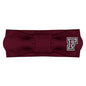 Creative Knitwear Fordham Rams Infant Girls Maroon Solid Hair Knot Headband Embroidered Logo - Size Newborn - 4T
