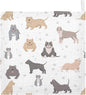 vvfelixl Baby Muslin Washcloths American Bully Dogs Baby Burp Cloths Cotton Baby Face Towel for Newborn Infants Boys Girls Soft and Absorbent 11.8 X 11.8In, 3 Pack