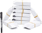 1000 Pcs 4 Inch Plastic Plant Nursery Garden Labels Waterproof Pot Markers Garden Stake Tags, White