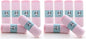 HIPHOP PANDA Baby Washcloths, Rayon Made from Bamboo - 2 Layer Ultra Soft Absorbent Newborn Bath Face Towel - Reusable Baby Wipes for Delicate Skin - Pink, 12 Pack