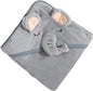 Hooded Baby Towel, Baby Bath Towel Hooded Bath Blanket, Baby Cotton Animal Face Hooded Towel, Absorbent Coral Fleece Hooded Baby Bath Shower Towel Gifts for Infant Newborn Toddlers, 31 * 31in