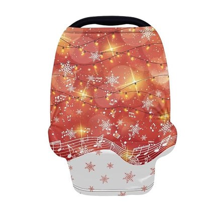 Car Seat Cover Multi-Use Car Seat Canopy Cover for Babies Breathable Stretchy Nursing Breastfeeding Covers Privacy Protection Durable