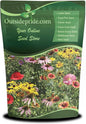 Outsidepride Midwest Wildflower Seed Mix - 5 Lbs Premium Blend of Annual & Perennial Native Wildflower Seeds for Midwestern States, Attracts Pollinators, Low-Maintenance, Ideal for Meadows & Gardens