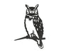 METALBIRD - Great Horned Owl - Outdoor Tree Ornaments in Corten Steel - Metal Art Proudly Made in The USA
