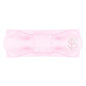 Creative Knitwear Florida State Seminoles Infant Girls Pink Solid Hair Knot Headband Embroidered Logo - Size Newborn - 4T