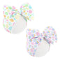 Easter Bows for Girls Hair Bows Bunny Headband 6-12 Months Easter Eggs Headbands for Girls Toddler Hair Accessories Infant Big Bows Elastics Hairbands