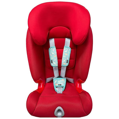 3 Pcs Car Seat Straps Shoulder Pads Suit for Kids : Ultra-Soft Child Car Seat Strap Covers, Kids Car Seat Strap Pads, Cute Plush Printed Seat Belt Covers, Hip Support, for Pushchair, Baby Stroller