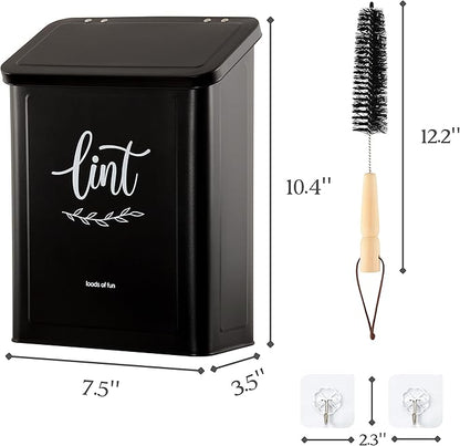 PERFNIQUE Magnetic Lint Bin for Laundry Room