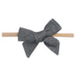 Copper Pearl Classic Baby Bow Slate