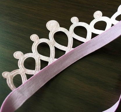 DANMY Little Girl Super Elastic Headband Toddler Hair Band Soft Headwrap Crown Children Hair Accessories