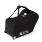 J.L. Childress Padded Infant Car Seat Bag with Wheels - Travel Bag for Airplane, Fits Most Baby & Infant Car Seats, Compatible with UPPAbaby, Nuna, & Chicco, AirTag Compatible - Premier, Black