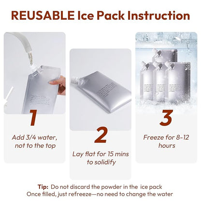 NCVI Car Seat Cooling Pad, Baby Stroller Cooling Pad - Insulated Cushion with Ice Pack for Heat, Multifunctional Cooler for Kids, Adults and Pets, Comfortable & Durable Summer Seat Liner Cooling Cover