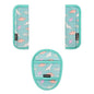 3 Pcs Car Seat Straps Shoulder Pads Suit for Kids : Ultra-Soft Child Car Seat Strap Covers, Kids Car Seat Strap Pads, Cute Plush Printed Seat Belt Covers, Hip Support, for Pushchair, Baby Stroller