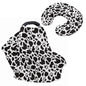 Cow Basket Covers Nursing Pillow Cover for Baby Classic Multi - use Baby Essentials Breathable Washable Stain Resistant and Scratch Resistant