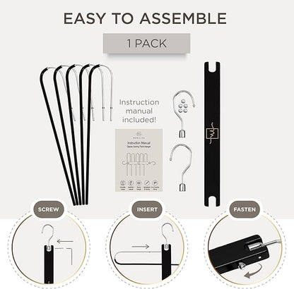 MORALVE Pants Hangers Space Saving