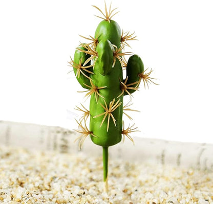 Cayway 10 PCS Faux Fake Succulents Artificial Cactus DecorFaux Cactus Cacti Plant Artificial Cactus Succulent Artificial Succulent Plants for Decoration Faux Cactus Plant Bulk